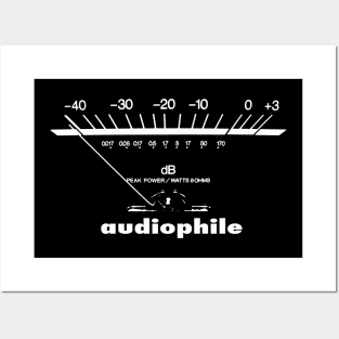 Audiophile VU Meter Design Posters and Art